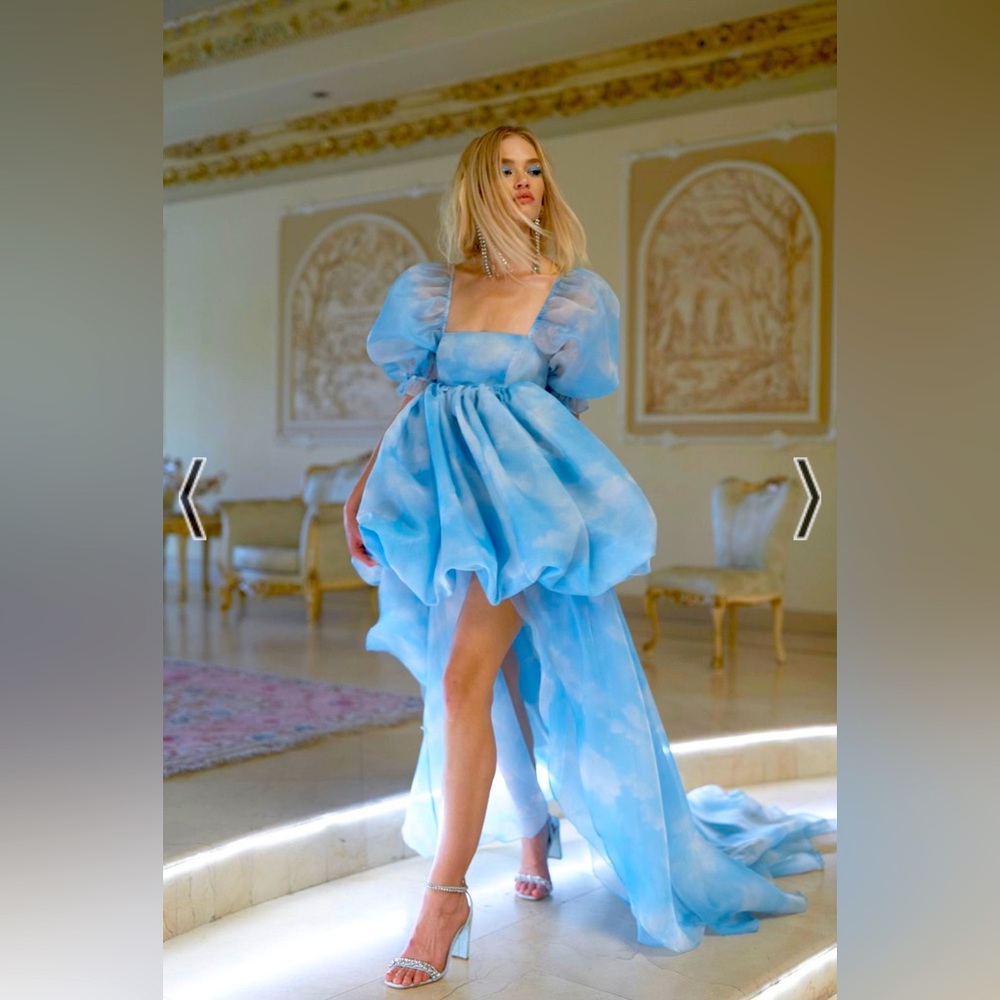 Selkie Head in the Clouds Fairytale Gown